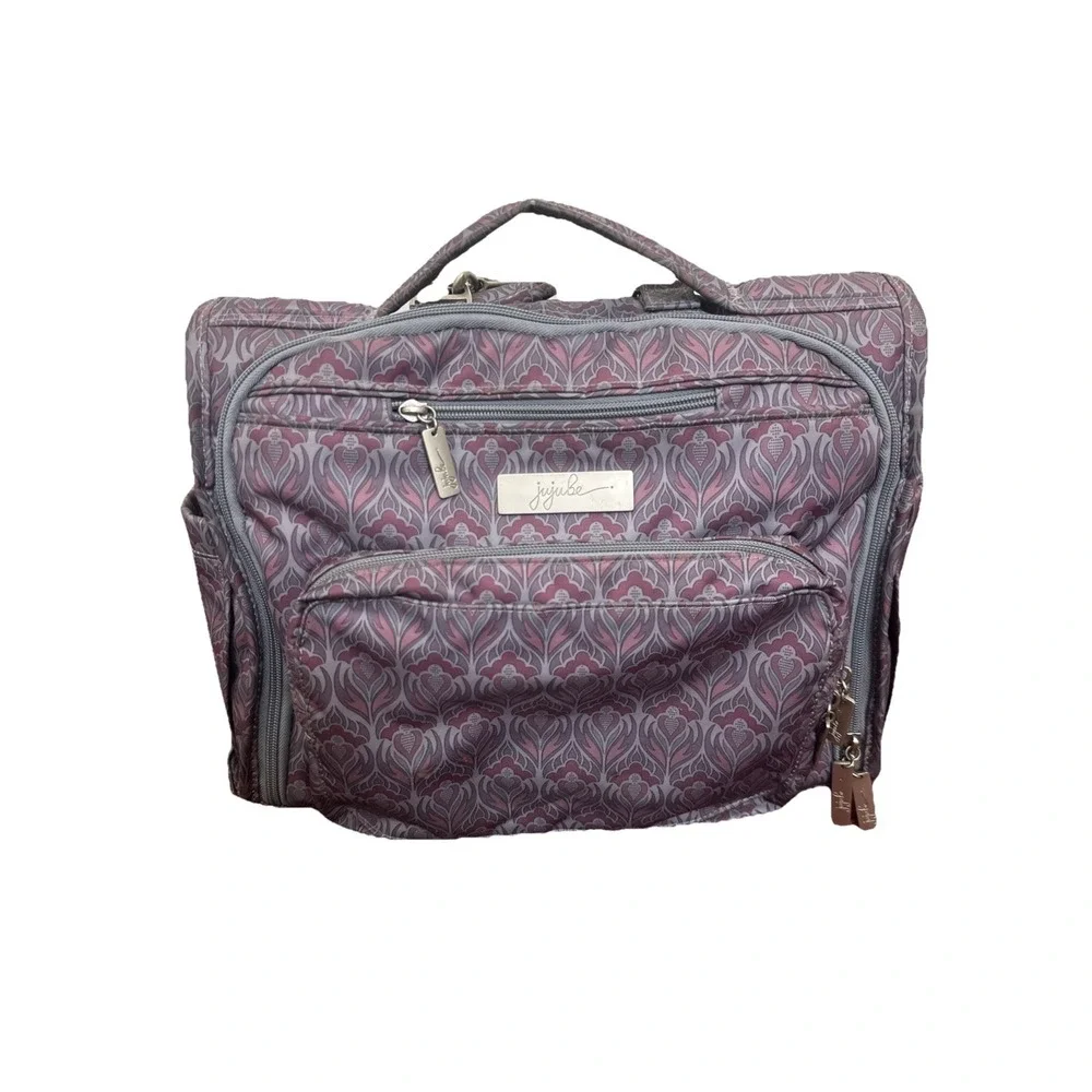 Ju-Ju-Be‎ B.F.F. Convertible Diaper Bag Backpack / Amethyst Ice print